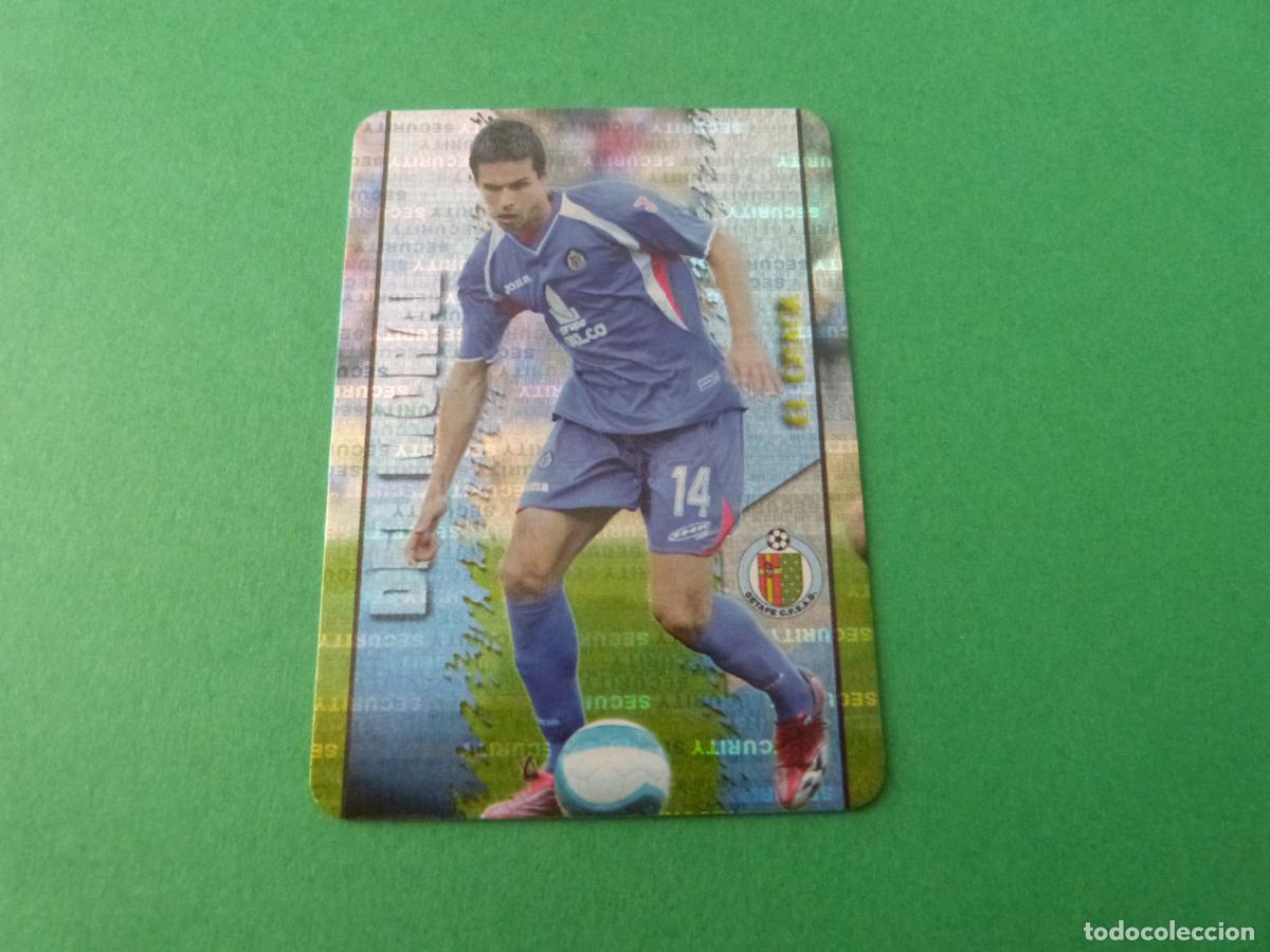 Cromos de f&uacute;tbol: TRADING CARD FUTBOL DEL MORAL GETAFE CF BRILLO SECURITY N 242 FICHAS LIGA MUNDICROMO 2007-2008/07-08