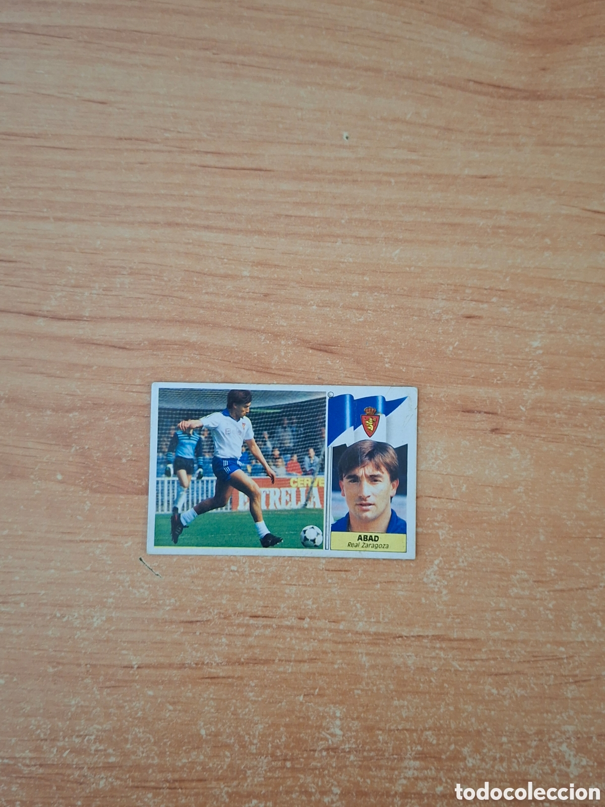 Figurine di Calcio: Este 86 87 abad Zaragoza coloca despegado ver fotos