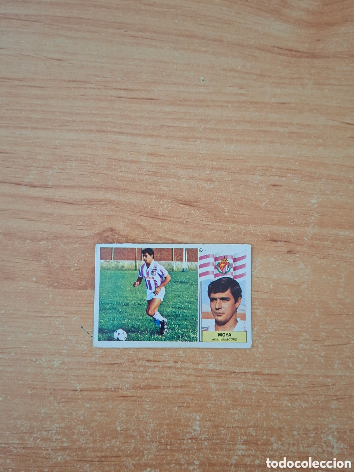 Figurine di Calcio: Este 86 87 moya Valladolid coloca despegado ver fotos