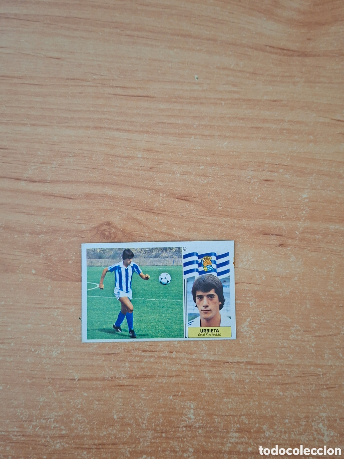Figurine di Calcio: Este 86 87 urbieta real sociedad coloca despegado ver fotos