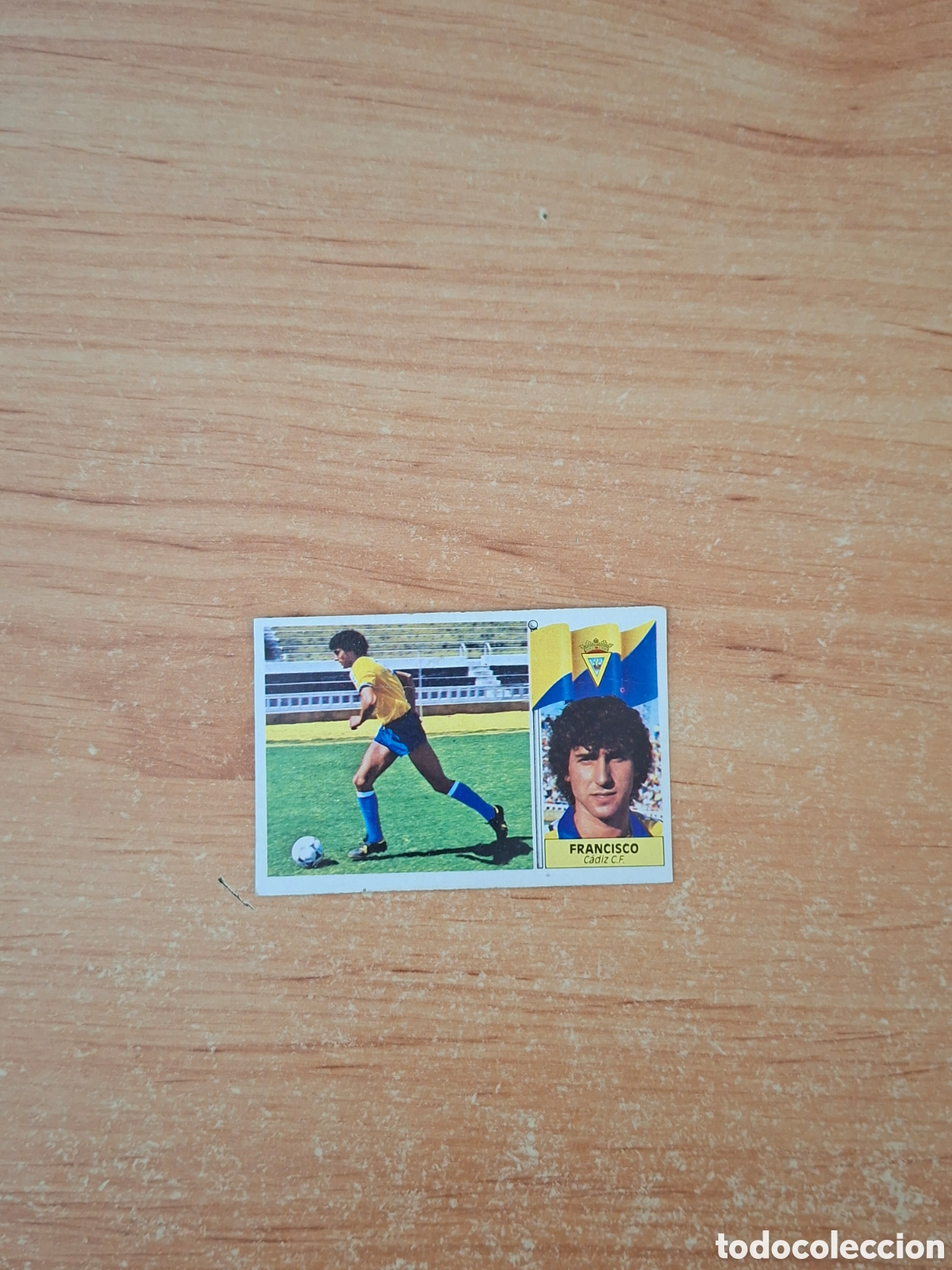 Figurine di Calcio: Este 86 87 Francisco cadiz coloca despegado ver fotos