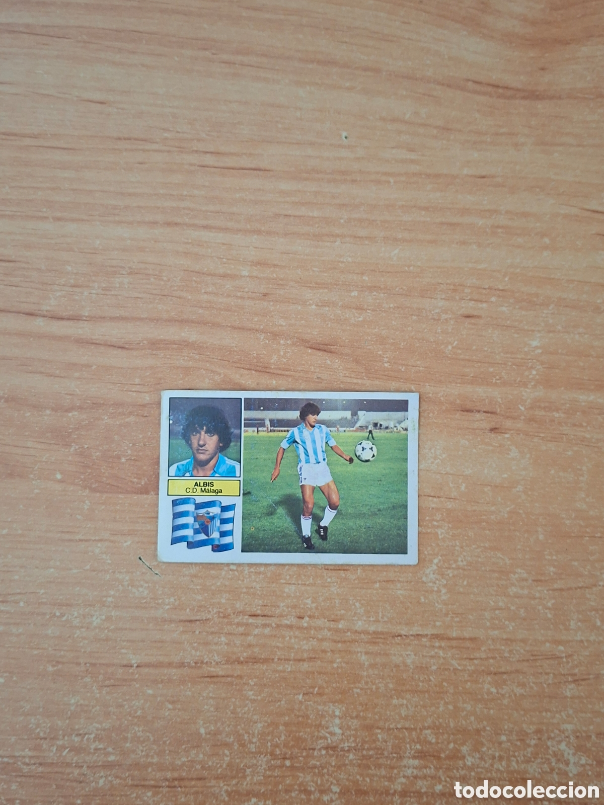 Figurine di Calcio: Este 82 83 albis malaga coloca despegado ver fotos