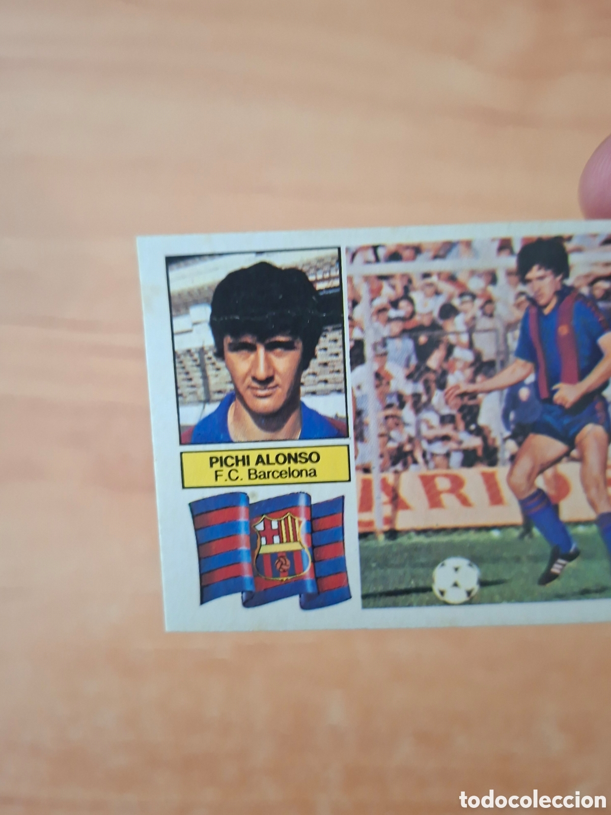 Figurine di Calcio: Este 82 83 pichi Alonso Barcelona sin f.c.b despegado ver fotos