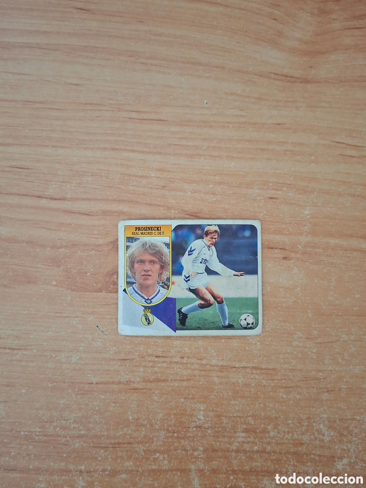 Figurine di Calcio: Este 91 92 prosinekid Madrid despegado ver fotos