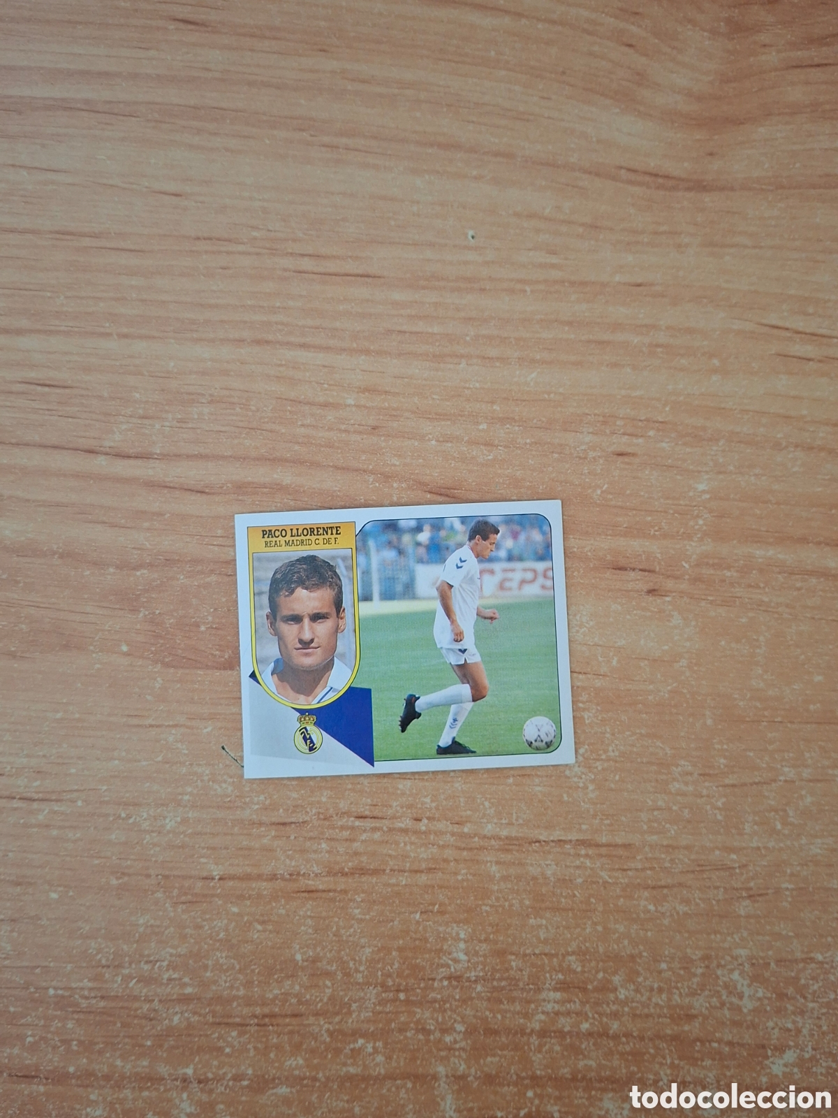 Figurine di Calcio: Este 91 92 llorente Madrid baja despegado ver fotos