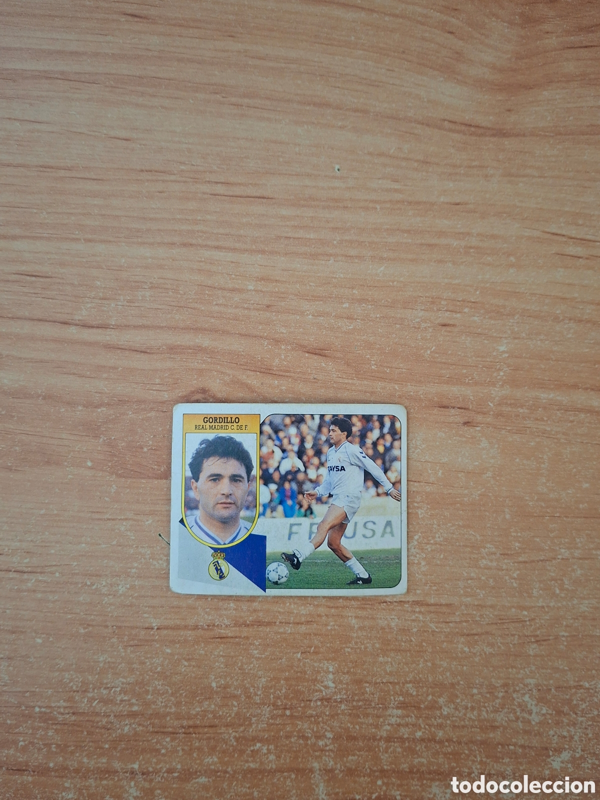 Figurine di Calcio: Este 91 92 gordillo Madrid baja despegado ver fotos