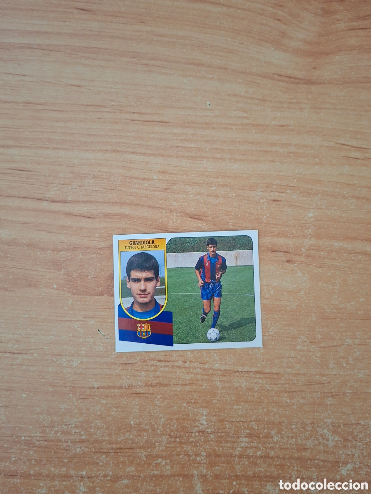 Figurine di Calcio: Este 91 92 guardiola Barcelona rookie despegado ver fotos