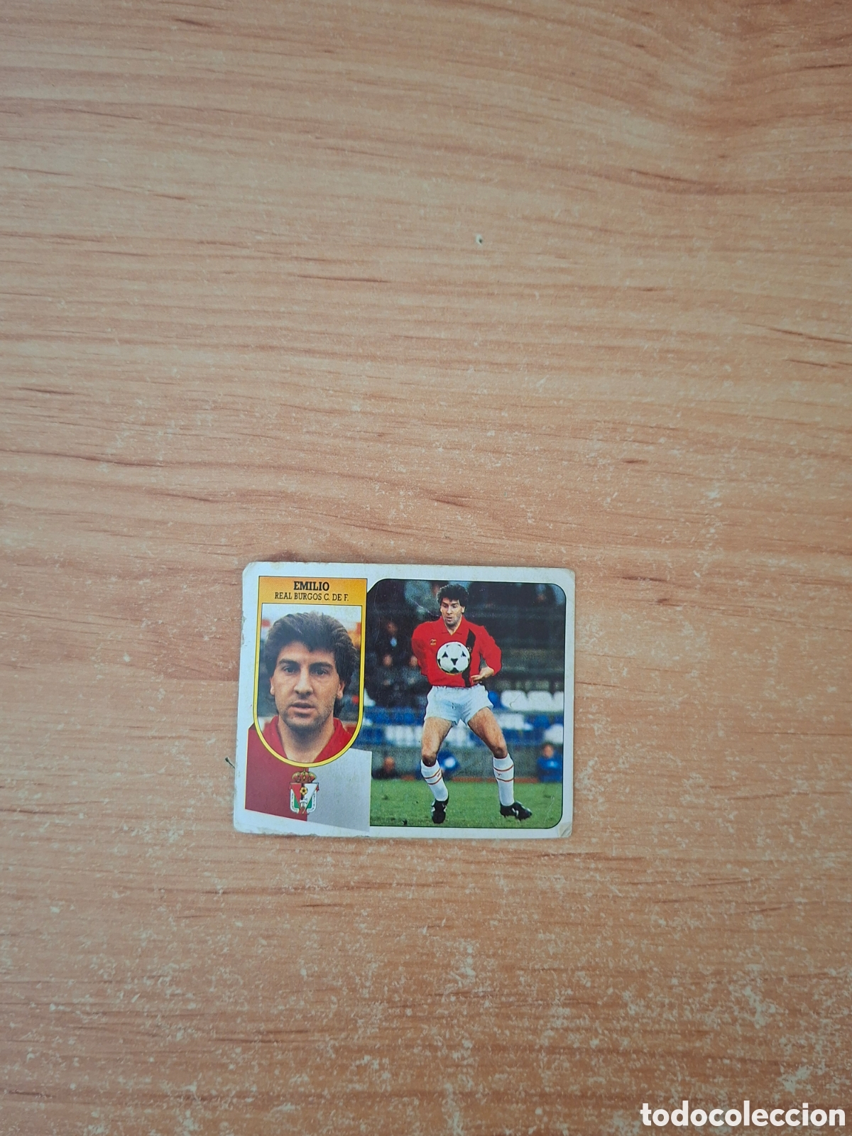Figurine di Calcio: Este 91 92 Emilio coloca burgos despegado ver fotos