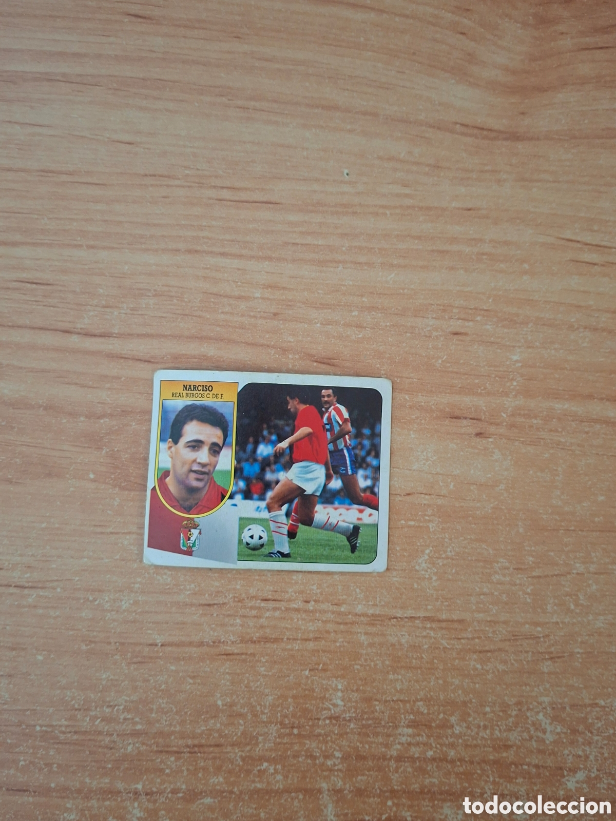 Fu&szlig;ball-Sticker: Este 91 92 narciso burgos coloca despegado ver fotos