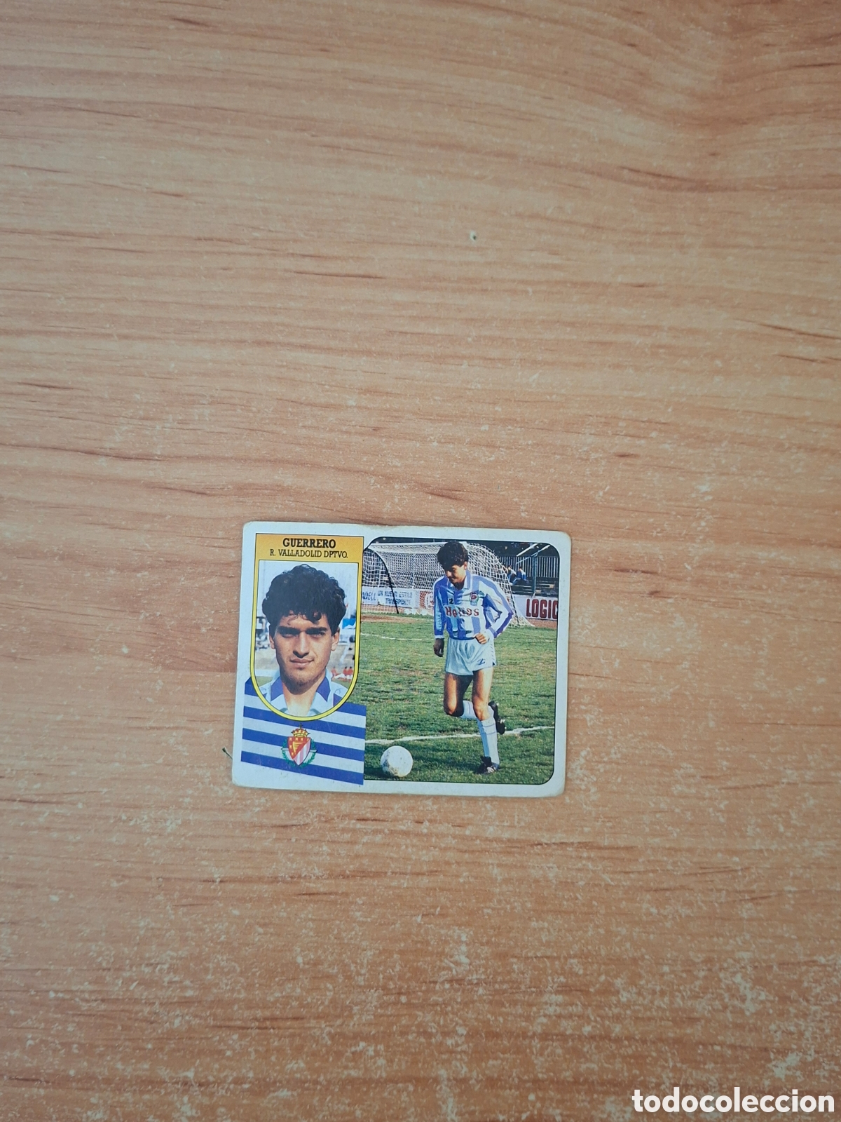 Figurine di Calcio: Este 91 92 guerrero Valladolid fichaje 6 despegado ver fotos