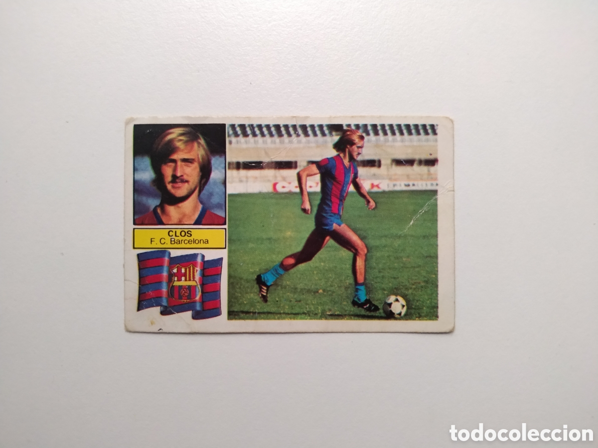 Cromos de f&uacute;tbol: CROMO LIGA 1982 1983 EDICIONES ESTE 82 83 CLOS COLOCA BARCELONA. DESPEGADO RECUPERADO