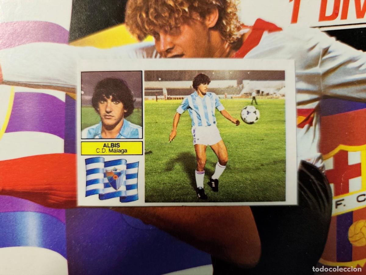 Cromos de f&uacute;tbol: CROMO EDICIONES ESTE 1982-83 82-83 1982-1983 COLOCA ALBIS MALAGA