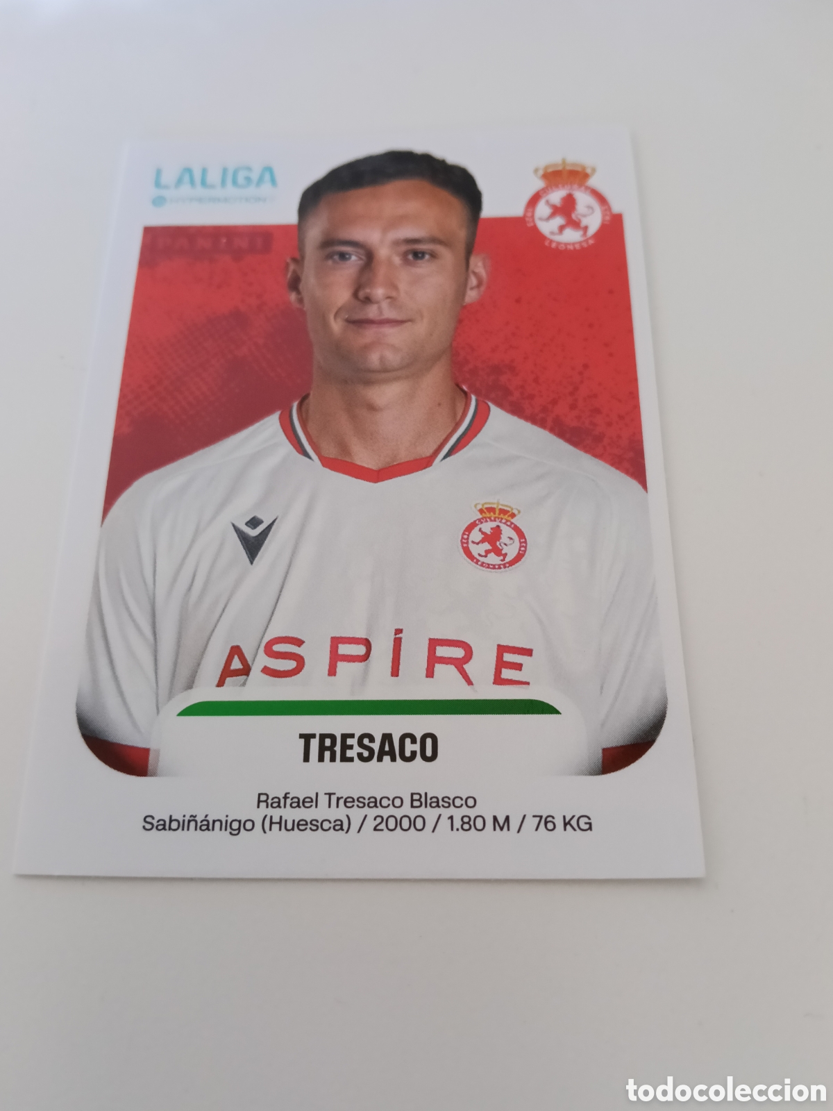 Cromos de f&uacute;tbol: Tresaco 169 - Hypermotion