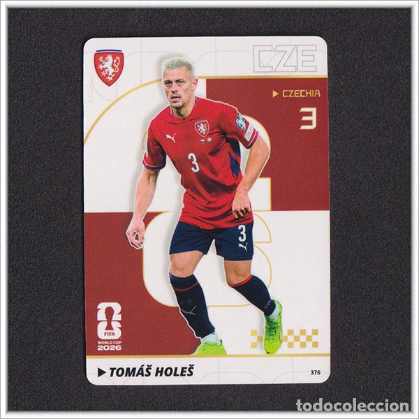 Cromos de f&uacute;tbol: FIFA WORLD CUP 2026 PANINI KAYOU TOMAS HOLES 376 CZE REPUBLICA CHECA MUNDIAL COLECCI&Oacute;N - ULTRA BOX