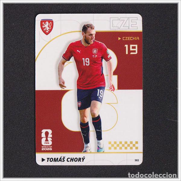 Cromos de f&uacute;tbol: FIFA WORLD CUP 2026 PANINI KAYOU TOMAS CHORY 382 CZE REPUBLICA CHECA MUNDIAL COLECCI&Oacute;N - ULTRA BOX