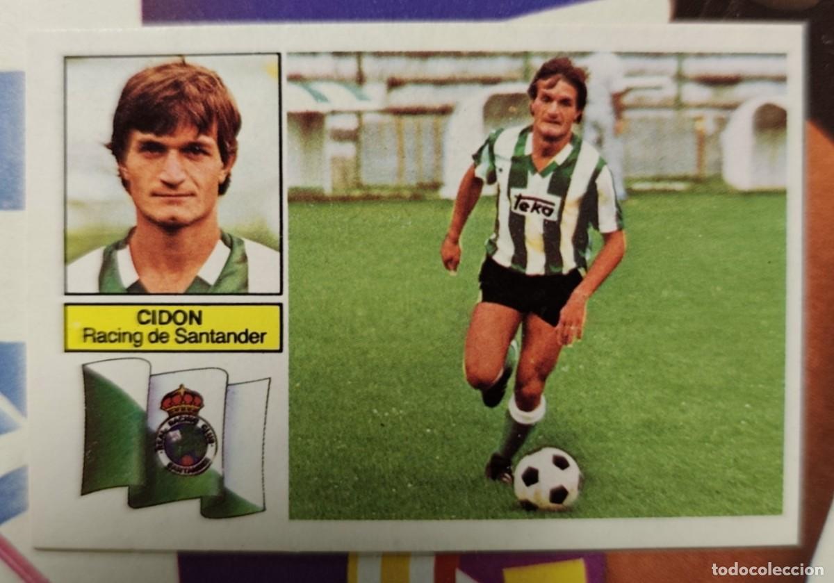 Cromos de f&uacute;tbol: CROMO EDICIONES ESTE 1982-83 82-83 1982-1983 DOBLE IMAGEN CIDON RACING SANTANDER
