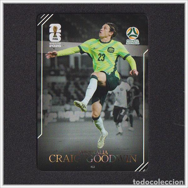 Cromos de f&uacute;tbol: FIFA WORLD CUP 2026 PANINI KAYOU CRAIG GOODWIN 412 AUS AUSTRALIA MUNDIAL COLECCI&Oacute;N - ULTRA BOX