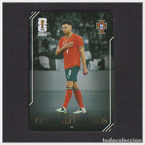 Cromos de f&uacute;tbol: FIFA WORLD CUP 2026 PANINI KAYOU GONZALO RAMOS 446 POR PORTUGAL MUNDIAL COLECCI&Oacute;N - ULTRA BOX