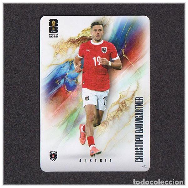Cromos de f&uacute;tbol: FIFA WORLD CUP 2026 PANINI KAYOU CHRISTOPH BAUMGARTNER 462 AUT AUSTRIA MUNDIAL COLECCI&Oacute;N - ULTRA BOX