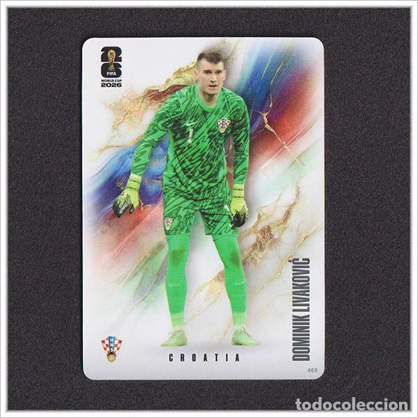 Cromos de f&uacute;tbol: FIFA WORLD CUP 2026 PANINI KAYOU DOMINIK LIVAKOVIC 469 CRO CROACIA MUNDIAL COLECCI&Oacute;N - ULTRA BOX
