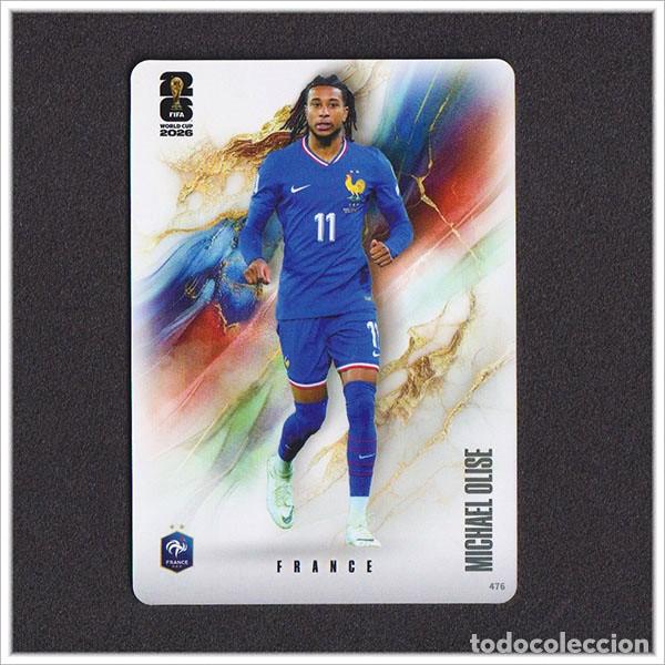 Cartes &agrave; collectionner de Football: FIFA WORLD CUP 2026 PANINI KAYOU MICHAEL OLISE 476 FRA FRANCIA ALBUM MUNDIAL COLECCI&Oacute;N - ULTRA BOX