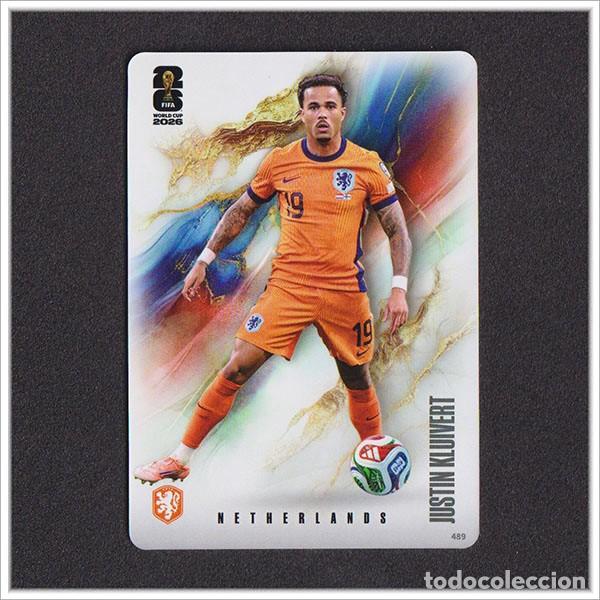 Football Stickers: FIFA WORLD CUP 2026 PANINI KAYOU JUSTIN KLUIVERT 489 NED HOLANDA ALBUM MUNDIAL COLECCI&Oacute;N - ULTRA BOX