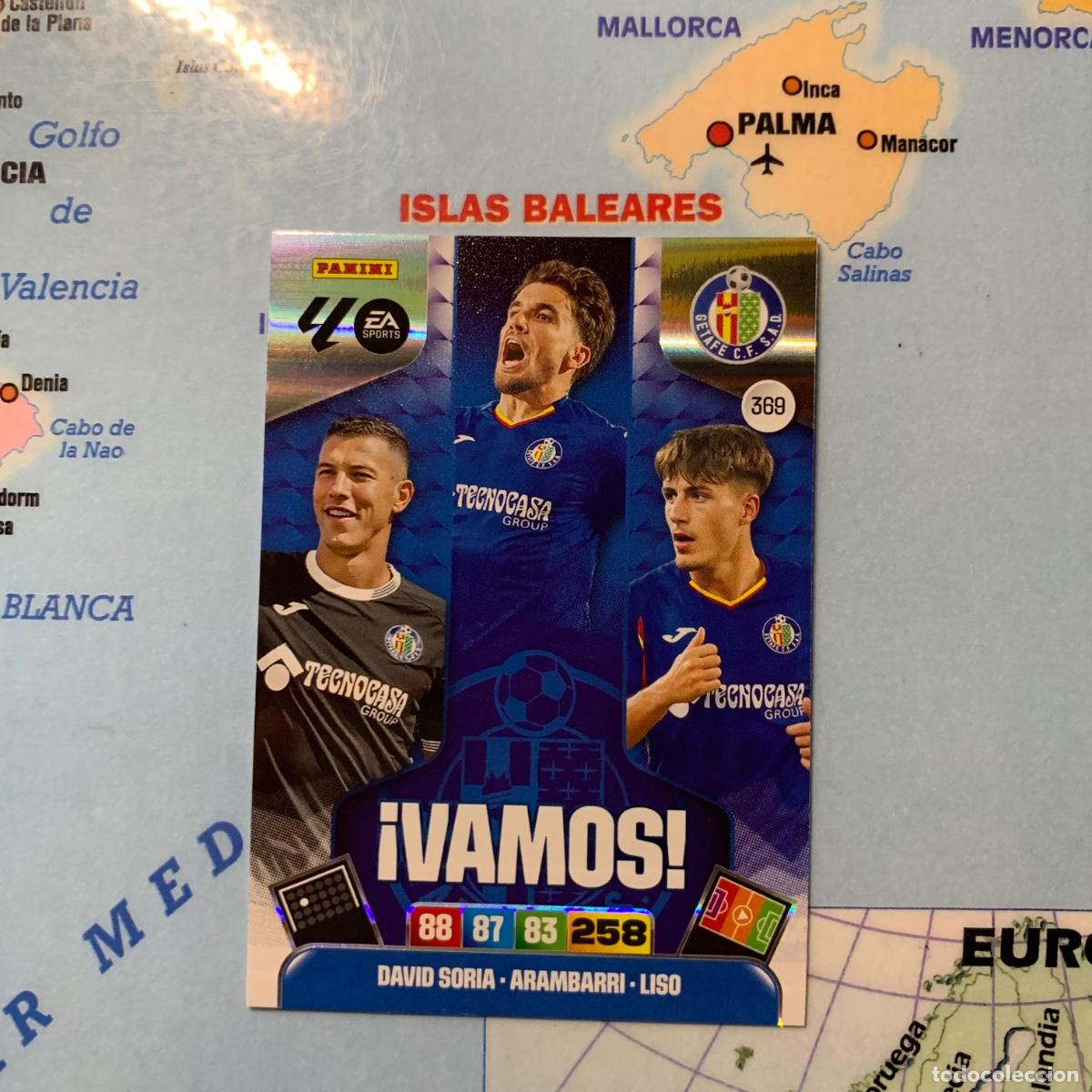 Cromos de f&uacute;tbol: Vamos numero 369 del Getafe cromo adrenalyn XL 25-26 2025-2026
