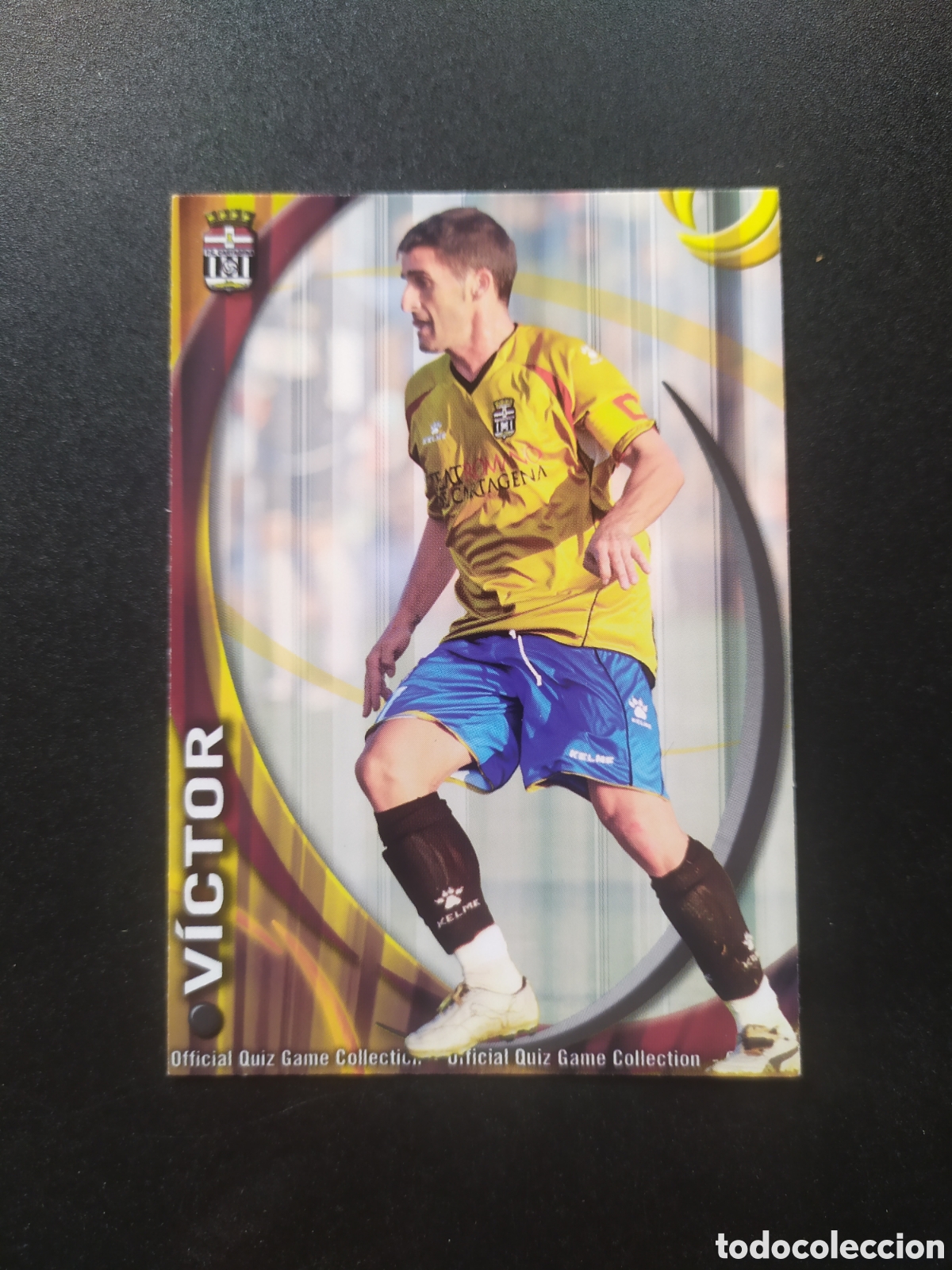Cromos de f&uacute;tbol: Mundicromo fichas Liga 2010 2011 10 11 Victor n&deg; 810 Cartagena