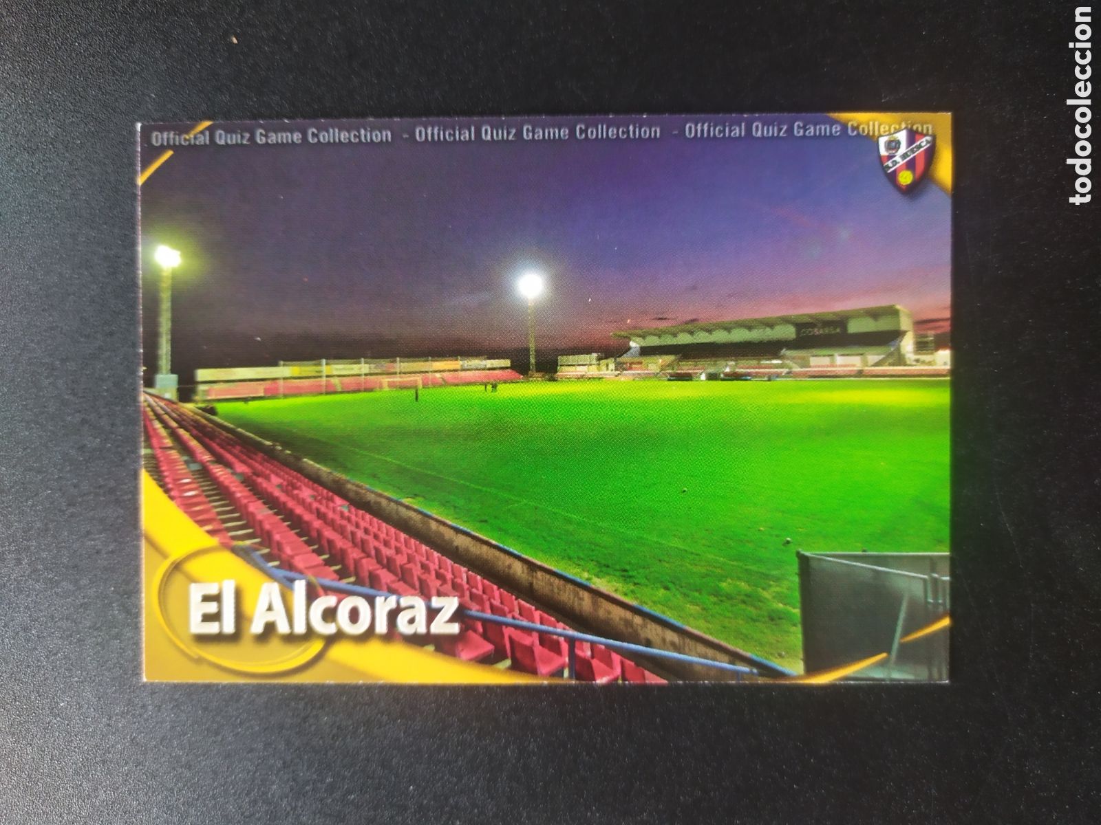 Cromos de f&uacute;tbol: Mundicromo fichas Liga 2010 2011 10 11 estadio El Alcoraz mate n&deg; 965 Huesca