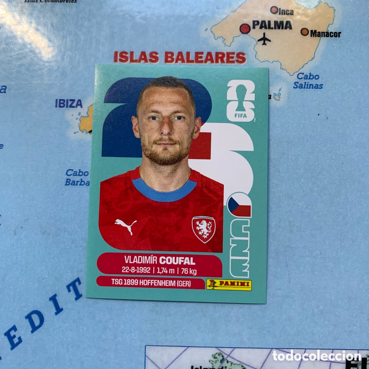 Cromos de f&uacute;tbol: Republica Checa numero 5 cromo panini Mundial Fifa World Cup 2026