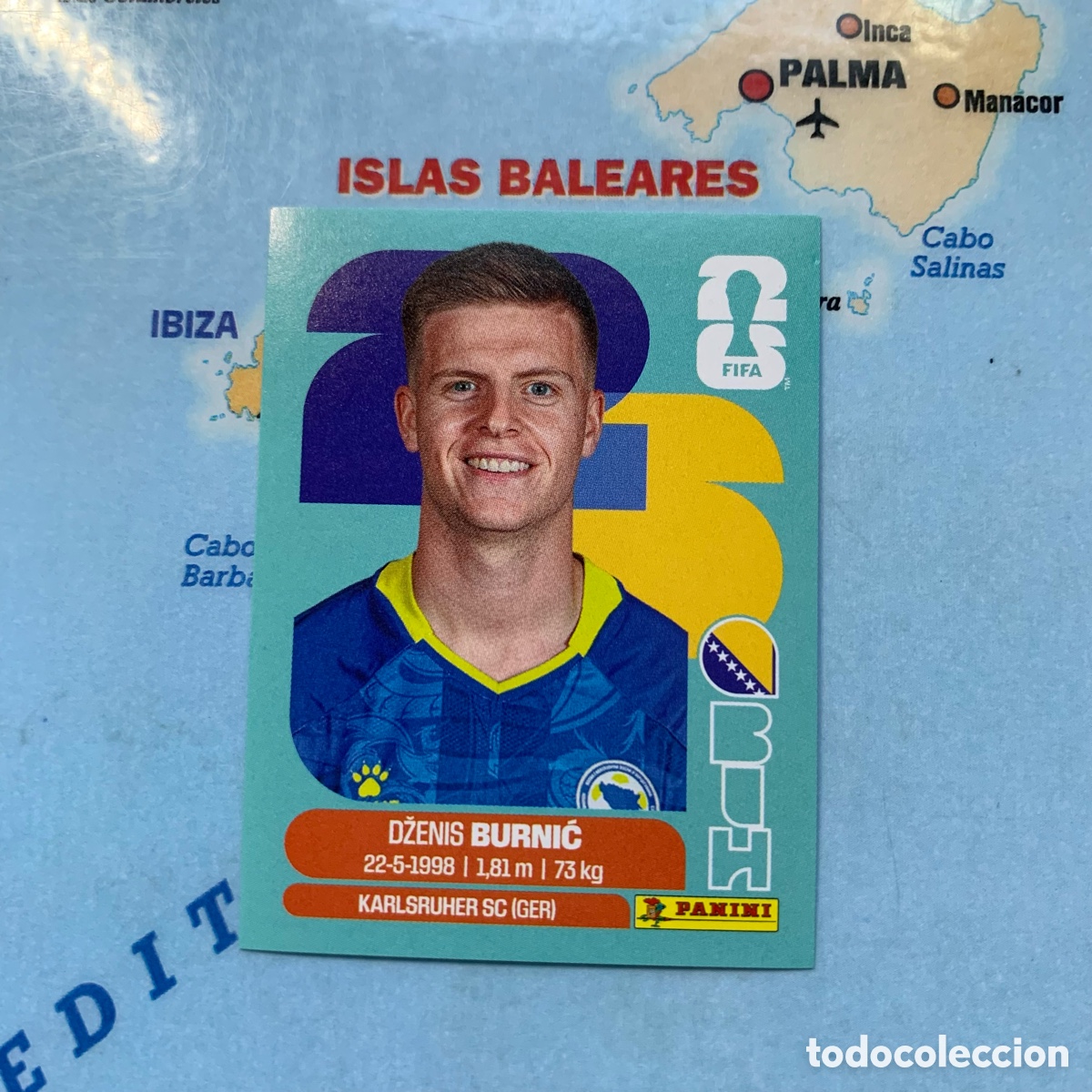 Cromos de f&uacute;tbol: Bosnia numero 14 cromo panini Mundial Fifa World Cup 2026