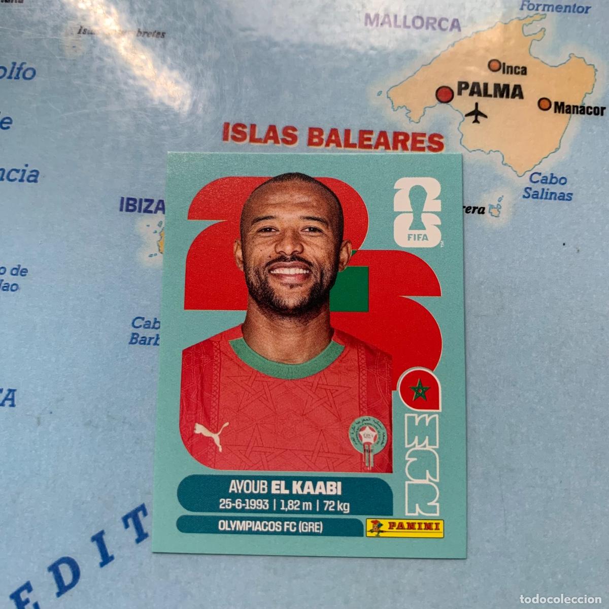 Cromos de f&uacute;tbol: Marruecos n&uacute;mero 20 cromo panini Mundial Fifa World Cup 2026