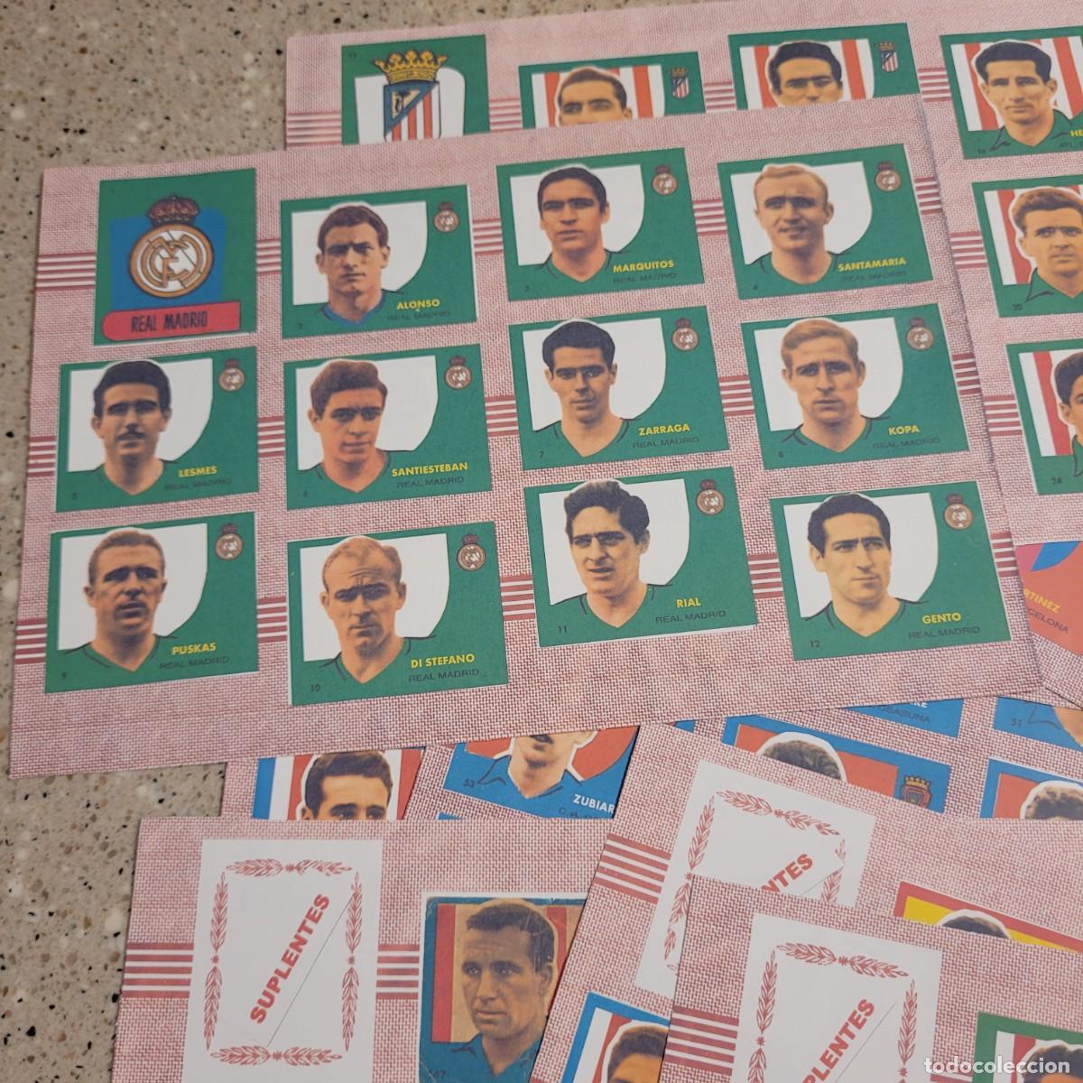 Cromos de f&uacute;tbol: COLECCION COMPLETA CROMOS DE FUTBOL CAMPEONES 1959. LEER COMENTARIOS.