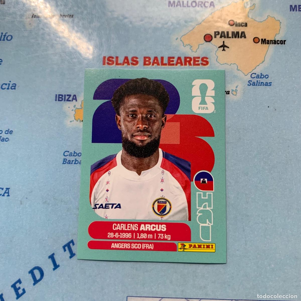 Cromos de f&uacute;tbol: Haiti n&uacute;mero 3 cromo panini Mundial Fifa World Cup 2026
