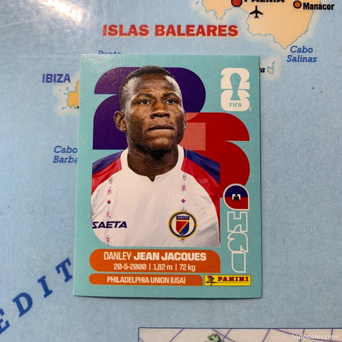 Cromos de f&uacute;tbol: Haiti n&uacute;mero 11 cromo panini Mundial Fifa World Cup 2026