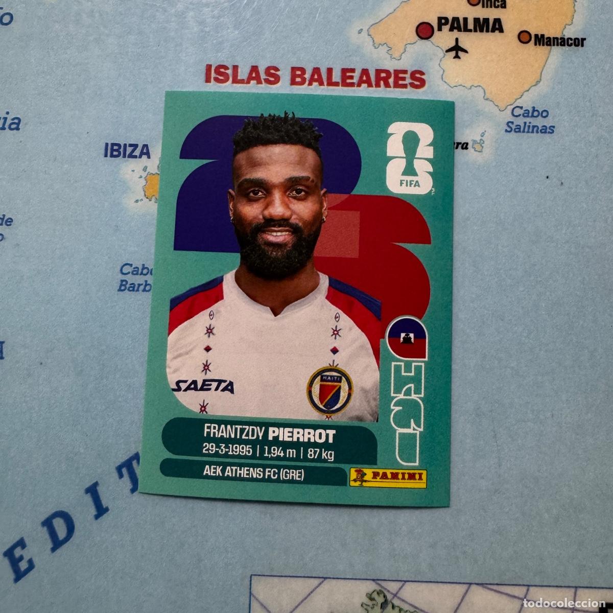 Cromos de f&uacute;tbol: Haiti n&uacute;mero 20 cromo panini Mundial Fifa World Cup 2026