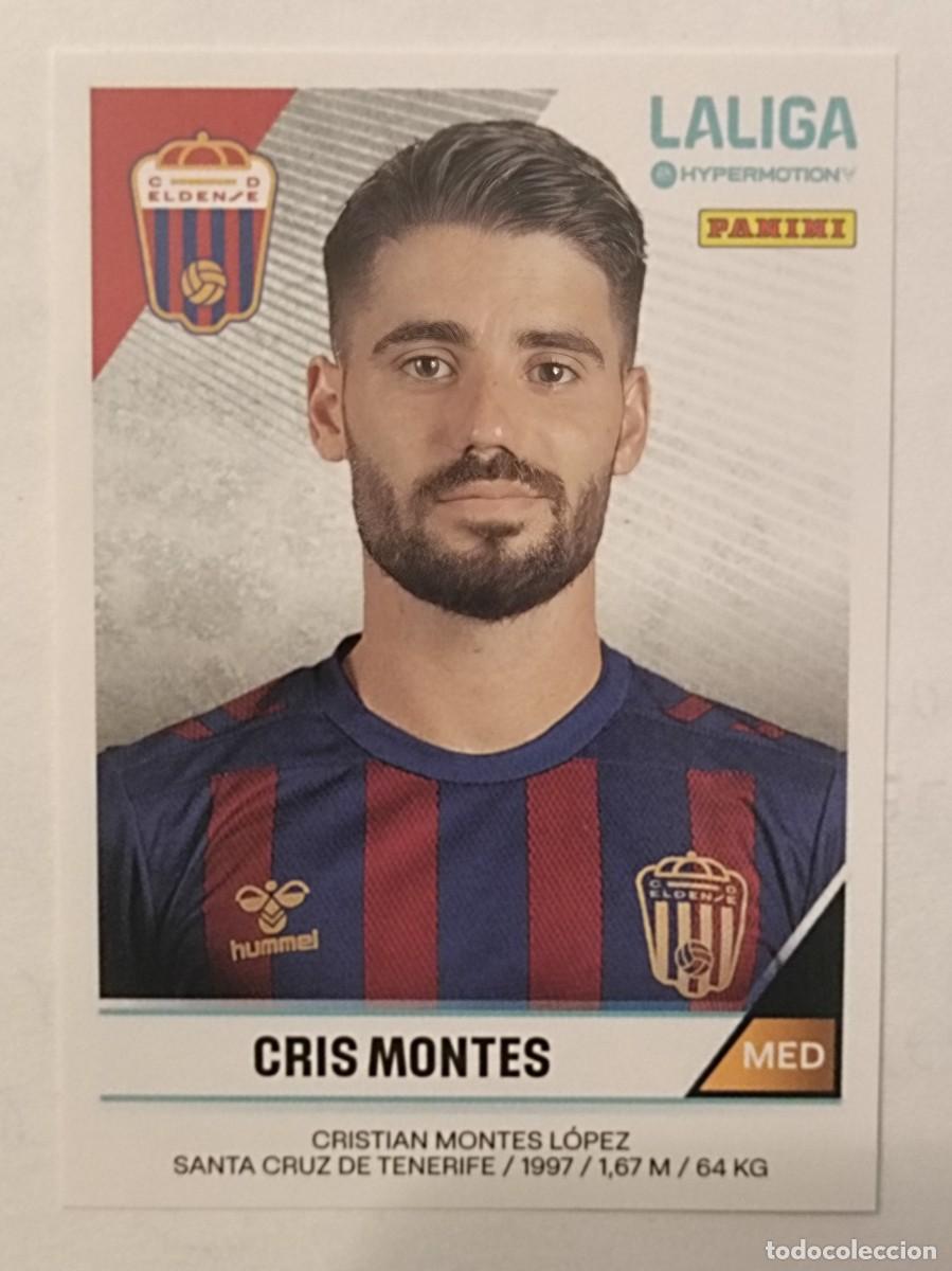 Cromos de f&uacute;tbol: #206A CRIS MONTES (C.D. ELDENSE) LIGA HYPERMOTION 24/25 PANINI