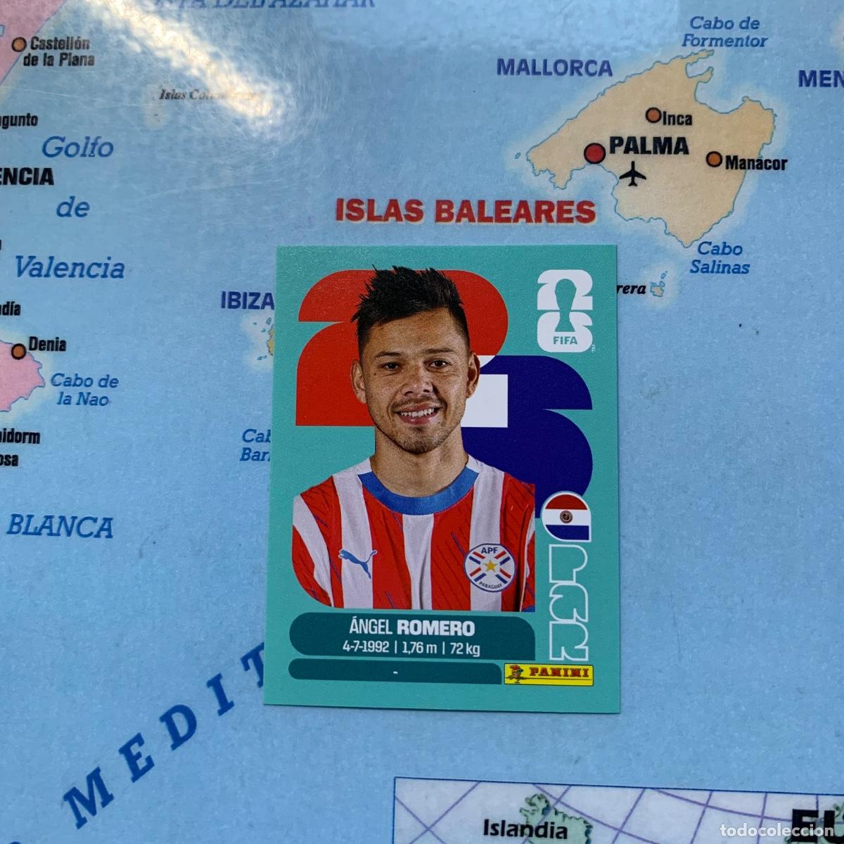 Cromos de f&uacute;tbol: Paraguay n&uacute;mero 19 cromo panini Mundial Fifa World Cup 2026