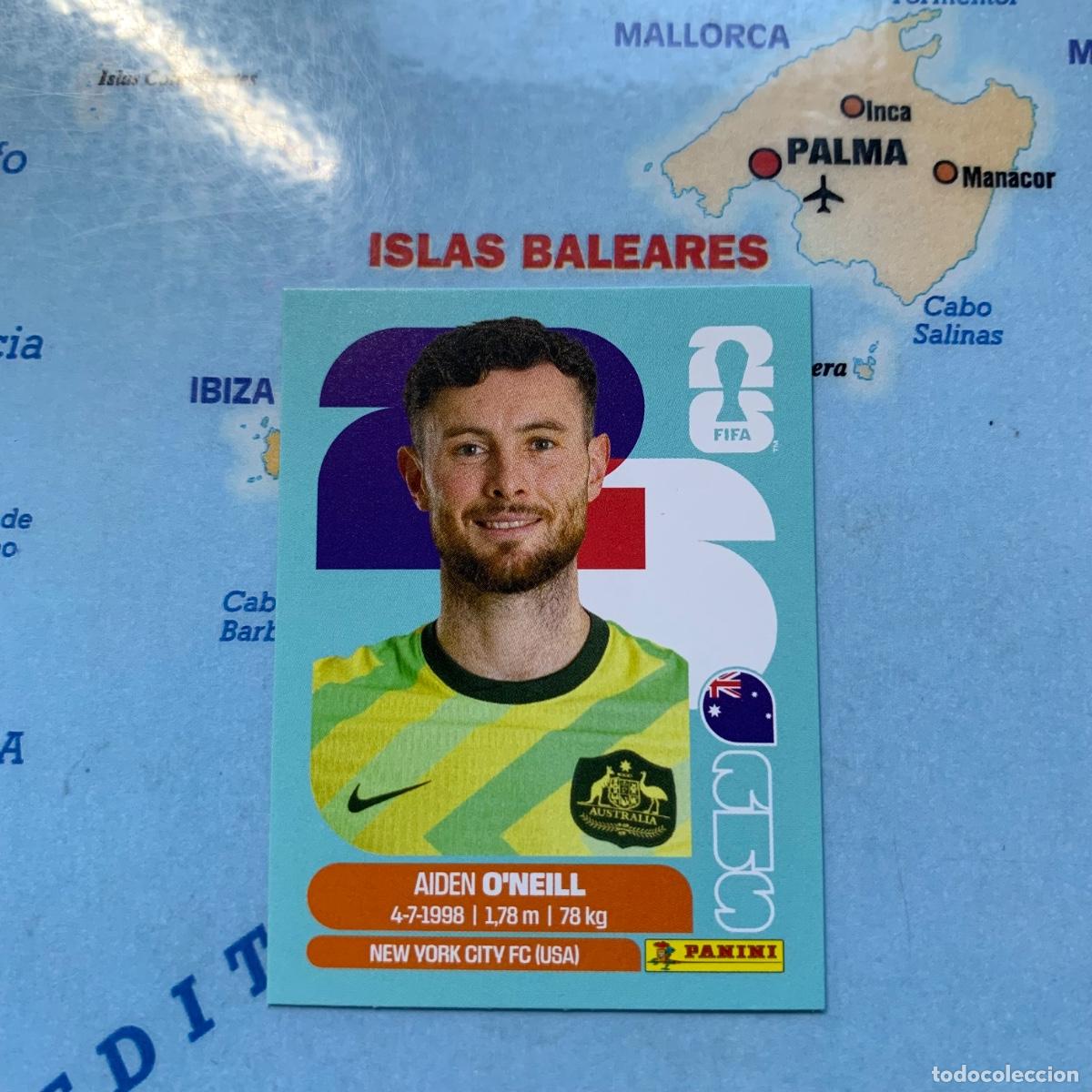 Cromos de f&uacute;tbol: Australia n&uacute;mero 14 cromo panini Mundial Fifa World Cup 2026