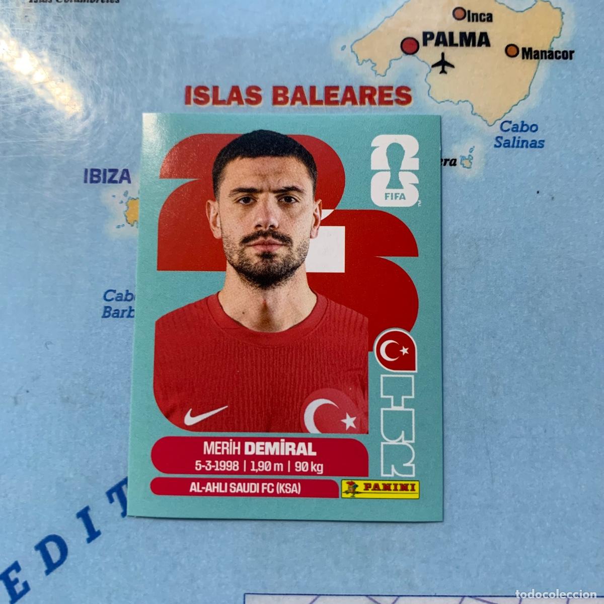 Cromos de f&uacute;tbol: Turquia n&uacute;mero 7 cromo panini Mundial Fifa World Cup 2026