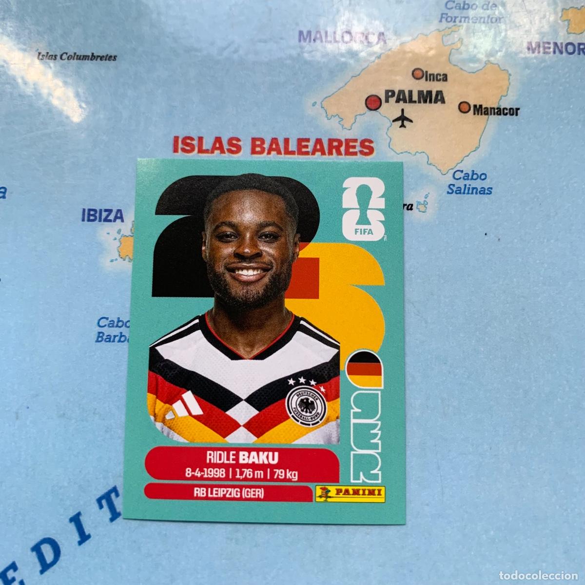 Cromos de f&uacute;tbol: Alemania n&uacute;mero 8 cromo panini Mundial Fifa World Cup 2026