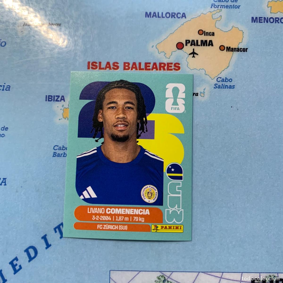 Cromos de f&uacute;tbol: Curazao n&uacute;mero 9 cromo panini Mundial Fifa World Cup 2026