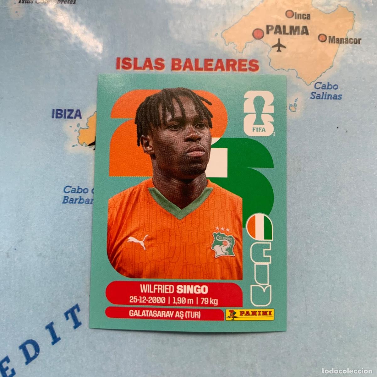 Cromos de f&uacute;tbol: Costa de Marfil n&uacute;mero 4 cromo panini Mundial Fifa World Cup 2026