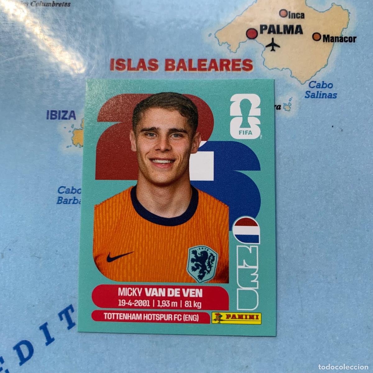 Cromos de f&uacute;tbol: Pa&iacute;ses Bajos n&uacute;mero 4 cromo panini Mundial Fifa World Cup 2026