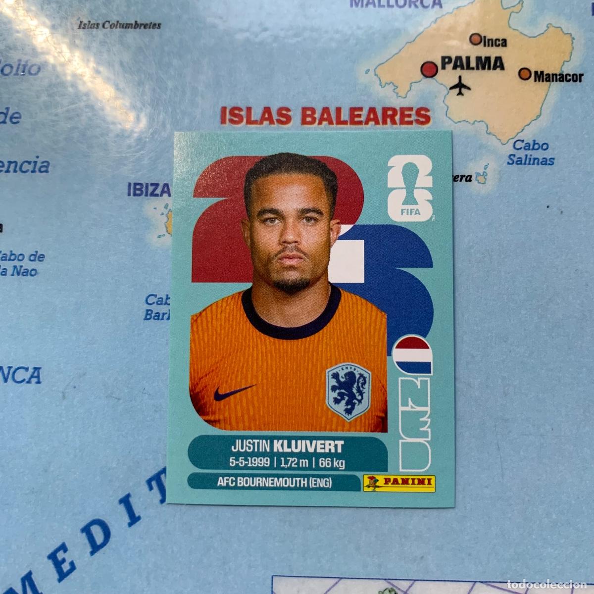 Cromos de f&uacute;tbol: Pa&iacute;ses Bajos n&uacute;mero 16 cromo panini Mundial Fifa World Cup 2026