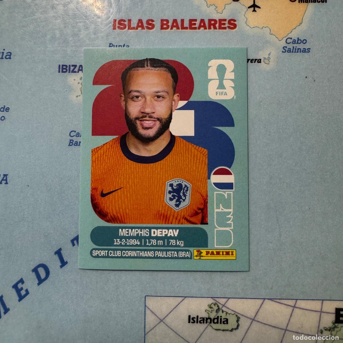 Cromos de f&uacute;tbol: Pa&iacute;ses Bajos n&uacute;mero 17 cromo panini Mundial Fifa World Cup 2026