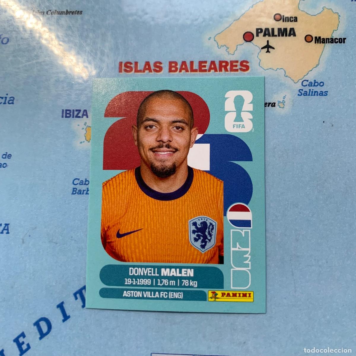 Cromos de f&uacute;tbol: Pa&iacute;ses Bajos n&uacute;mero 18 cromo panini Mundial Fifa World Cup 2026