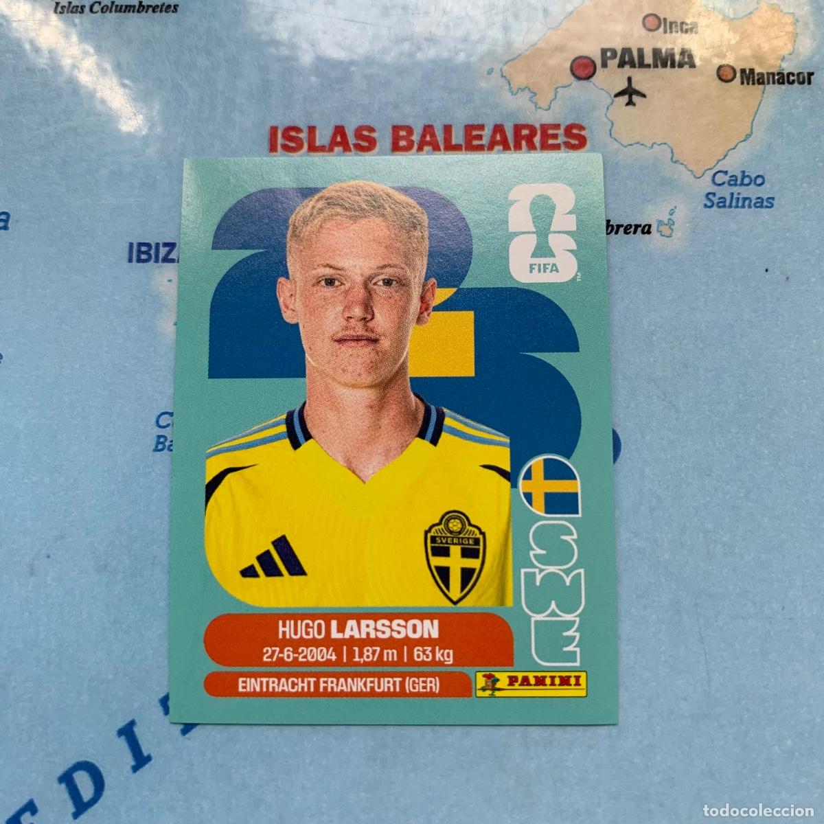 Cromos de f&uacute;tbol: Suecia n&uacute;mero 9 cromo panini Mundial Fifa World Cup 2026