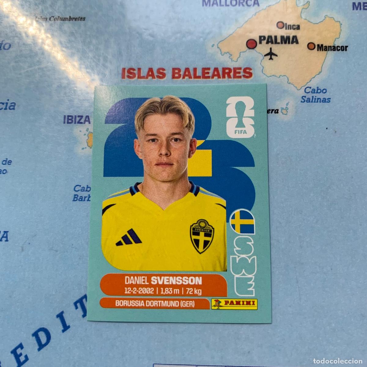 Cromos de f&uacute;tbol: Suecia n&uacute;mero 14 cromo panini Mundial Fifa World Cup 2026