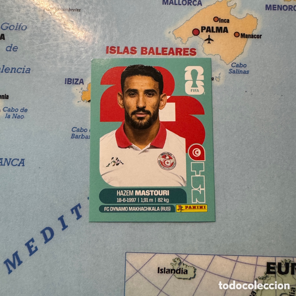 Cromos de f&uacute;tbol: Tunez n&uacute;mero 17 cromo panini Mundial Fifa World Cup 2026